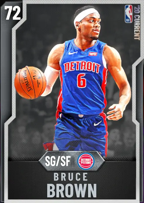 (SILVER) Bruce Brown (72 OVR)