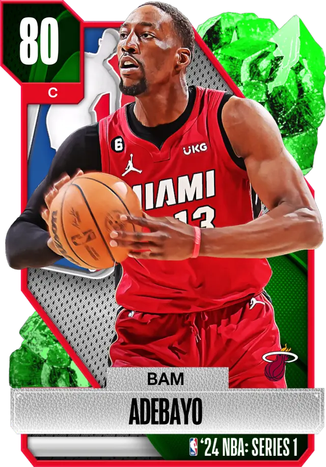 (EMERALD) Bam Adebayo (80 OVR)