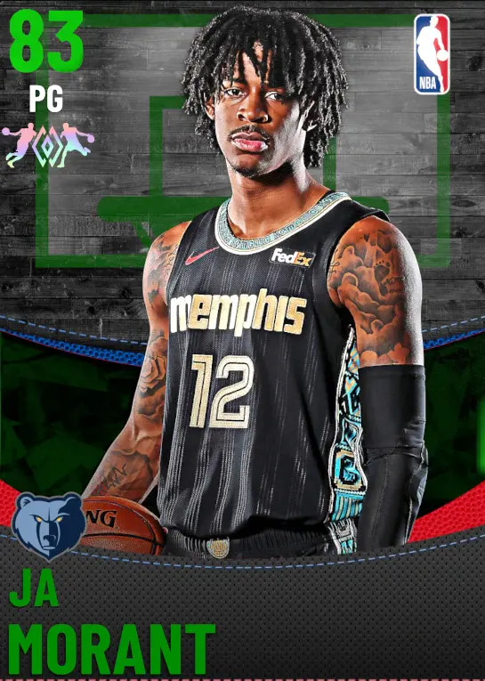 (EMERALD) Ja Morant (83 OVR)
