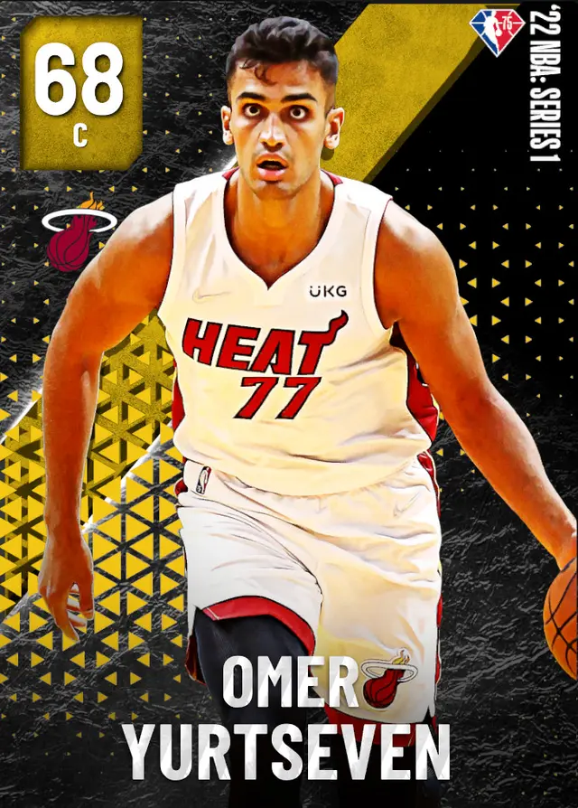 (GOLD) Omer Yurtseven (68 OVR)