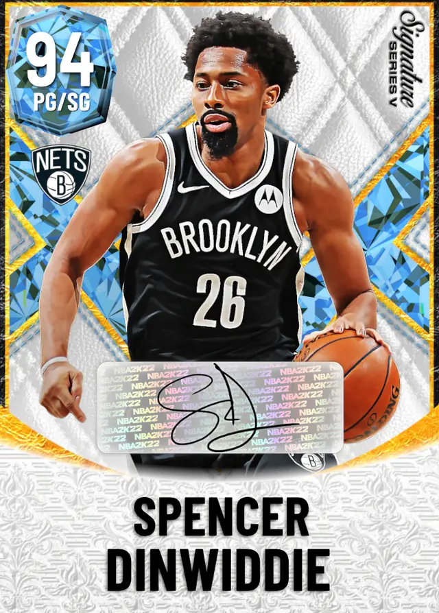 (DIAMOND) Spencer Dinwiddie (94 OVR)