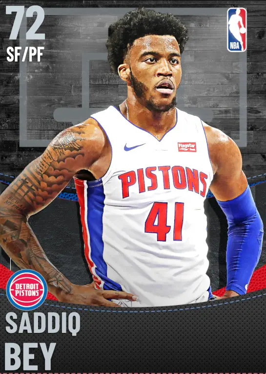72 Saddiq Bey | Detroit Pistons