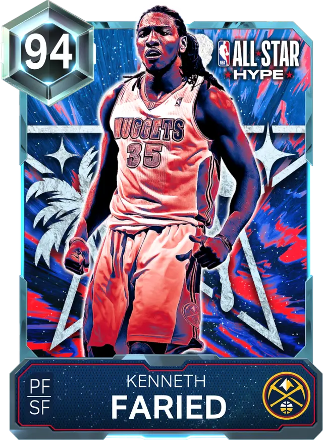 (DIAMOND) Kenneth Faried (94 OVR)