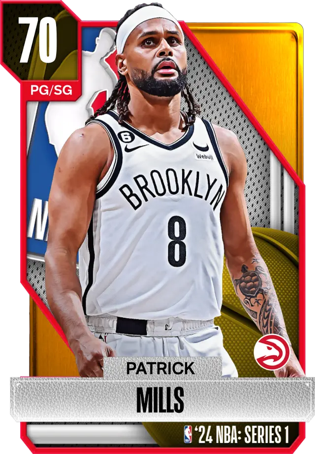 (GOLD) Patrick Mills (70 OVR)