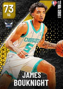 NBA 2K22  2KDB Gold James Bouknight (79) Complete Stats