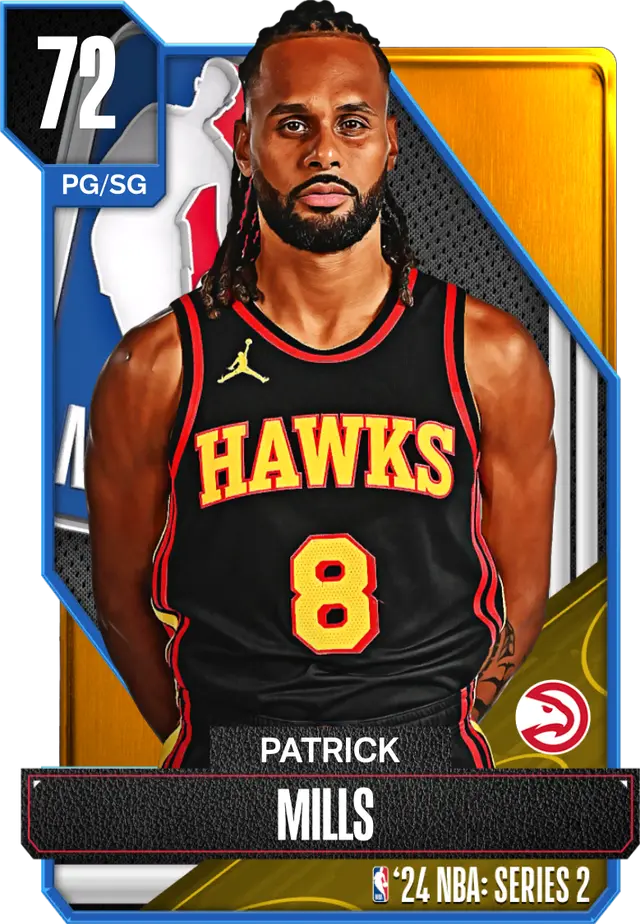 (GOLD) Patrick Mills (72 OVR)