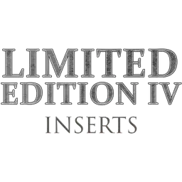 Limited Edition IV Inserts