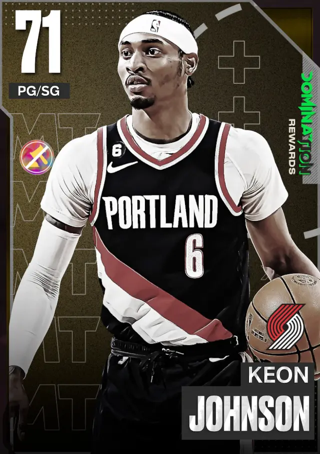 (GOLD) Keon Johnson (71 OVR)