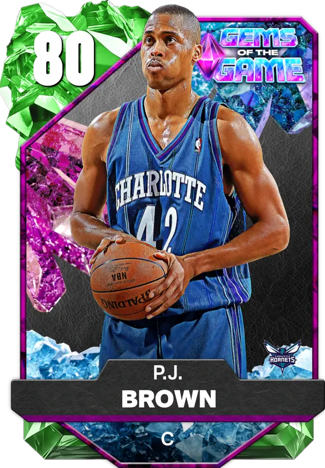 (EMERALD) P.J. Brown (80 OVR)