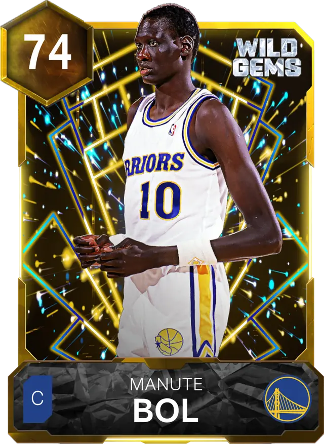 (GOLD) Manute Bol (74 OVR)