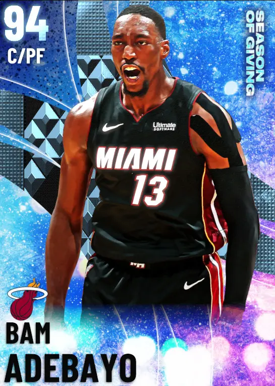 (DIAMOND) Bam Adebayo (94 OVR)