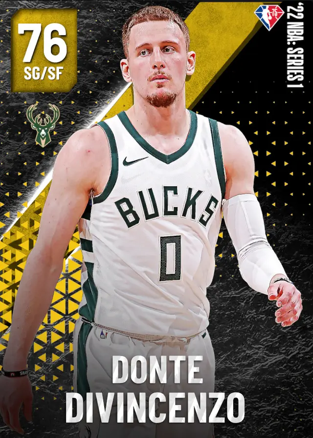 (GOLD) Donte DiVincenzo (76 OVR)