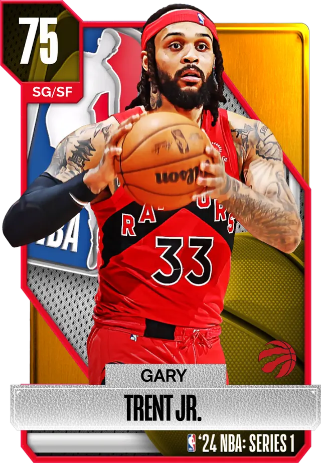 (GOLD) Gary Trent Jr. (75 OVR)