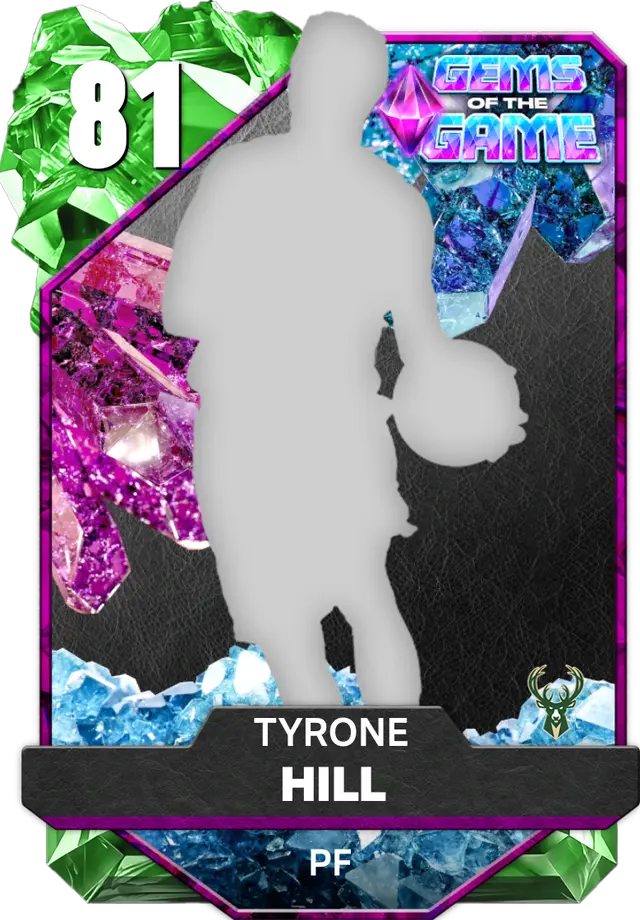 (EMERALD) Tyrone Hill (81 OVR)