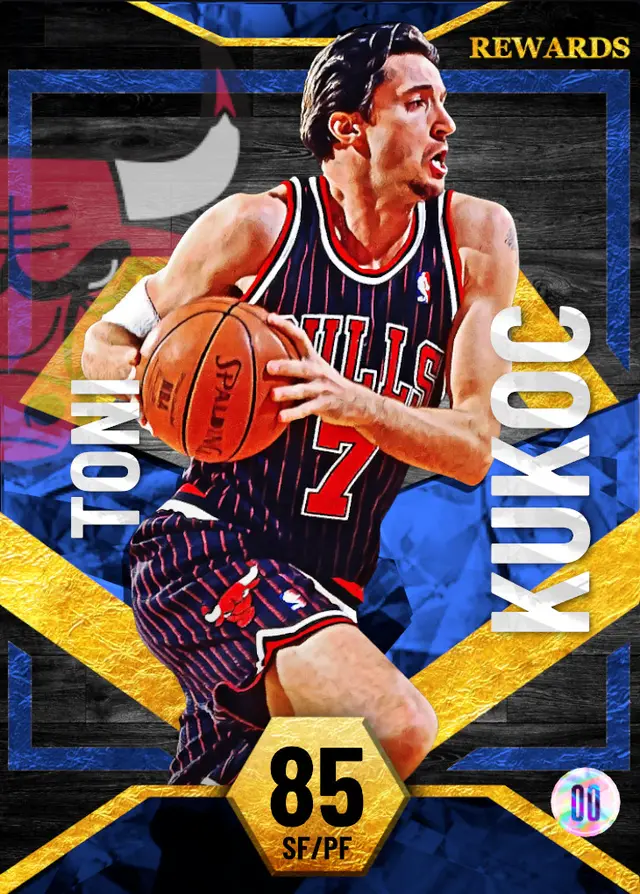 (SAPPHIRE) Toni Kukoc (85 OVR)