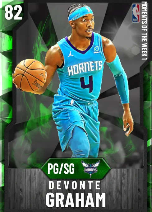 (EMERALD) Devonte Graham (82 OVR)