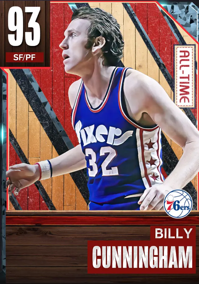 (DIAMOND) Billy Cunningham (93 OVR)