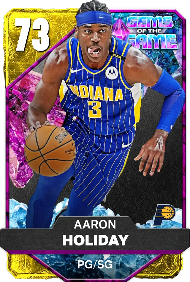 (GOLD) Aaron Holiday (73 OVR)