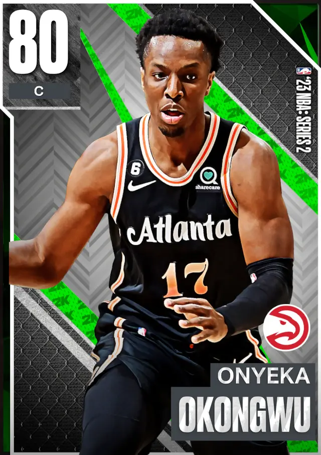 (EMERALD) Onyeka Okongwu (80 OVR)