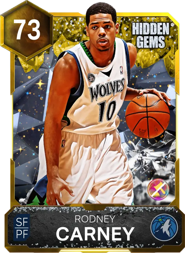 (GOLD) Rodney Carney (73 OVR)