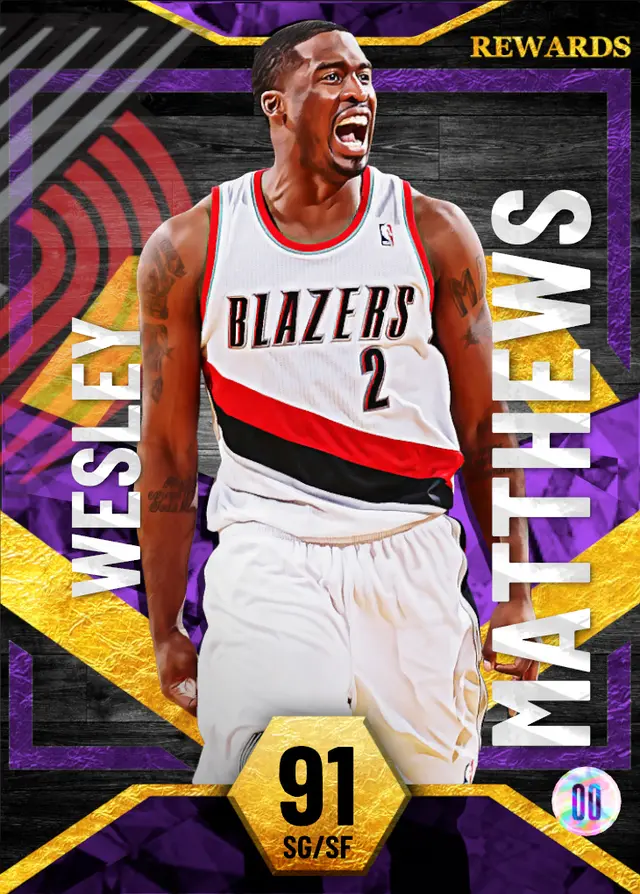 (AMETHYST) Wesley Matthews (91 OVR)