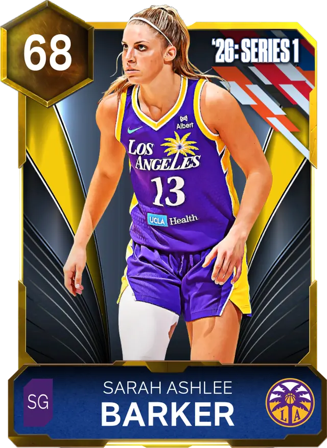 68 Sarah Ashlee Barker | Los Angeles Sparks
