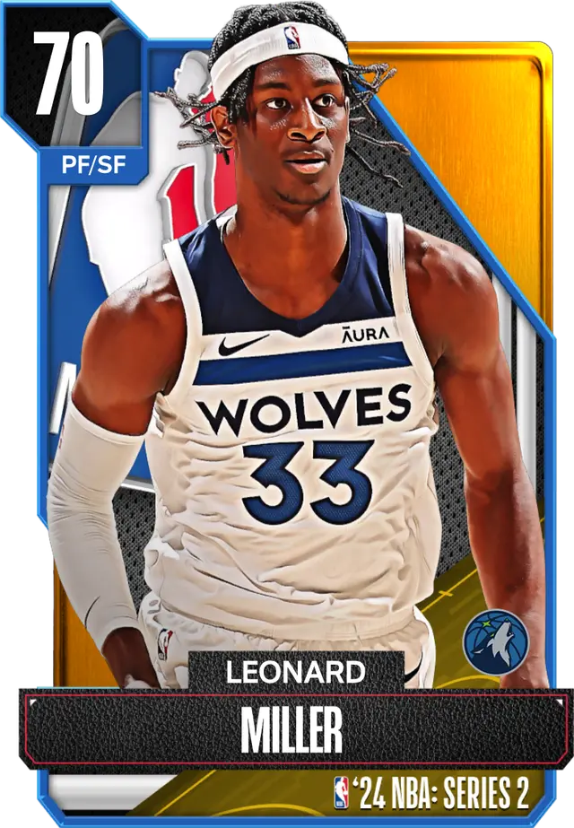 (GOLD) Leonard Miller (70 OVR)