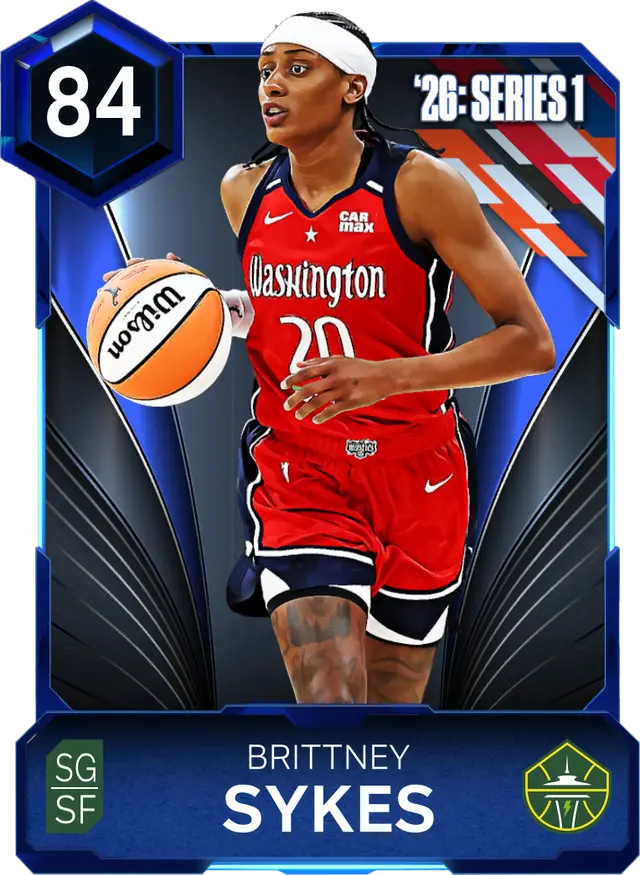 (SAPPHIRE) Brittney Sykes (84 OVR)