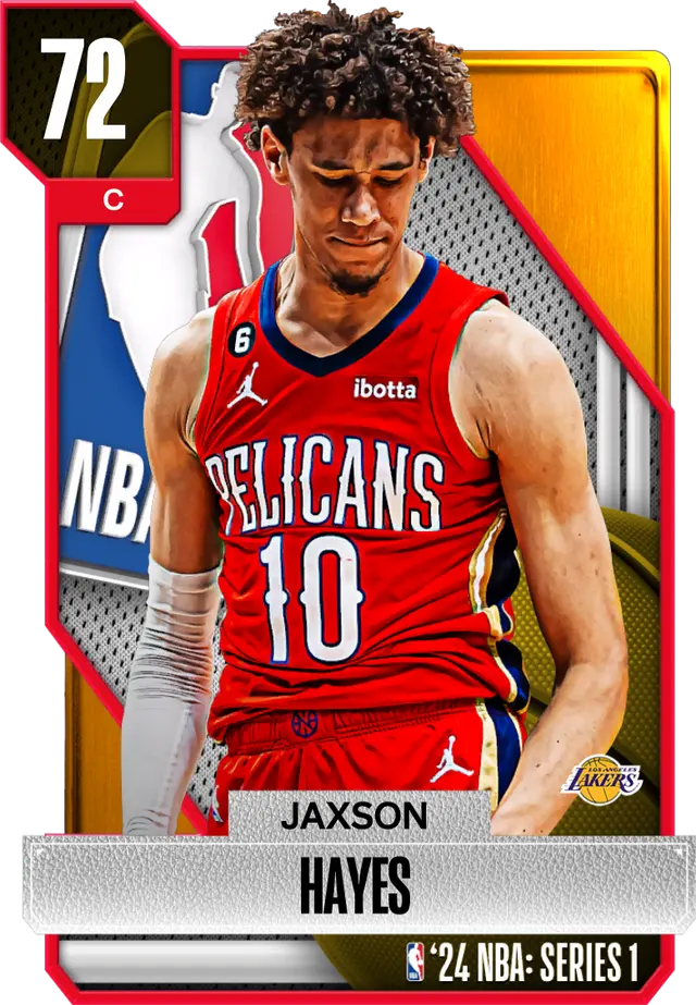 (GOLD) Jaxson Hayes (72 OVR)