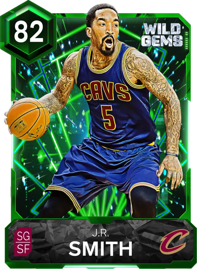 (EMERALD) J.R. Smith (82 OVR)