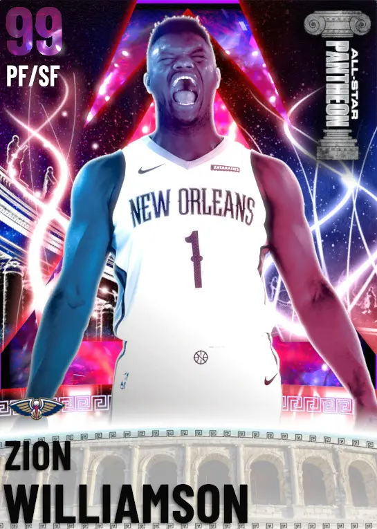 (DM) Zion Williamson (99 OVR)