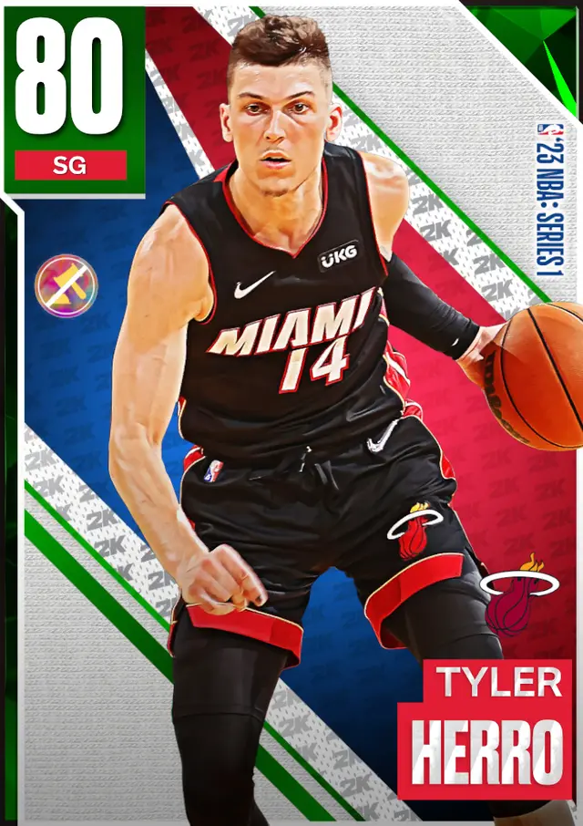 (EMERALD) Tyler Herro (80 OVR)