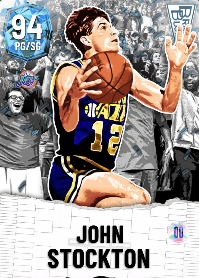 (DIAMOND) John Stockton (94 OVR)