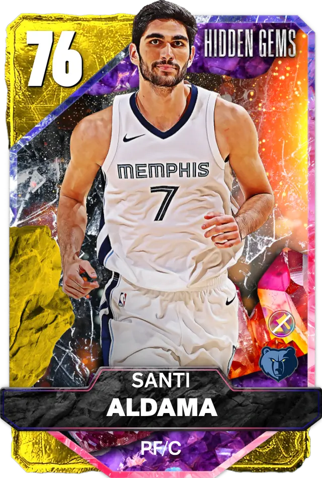 (GOLD) Santi Aldama (76 OVR)