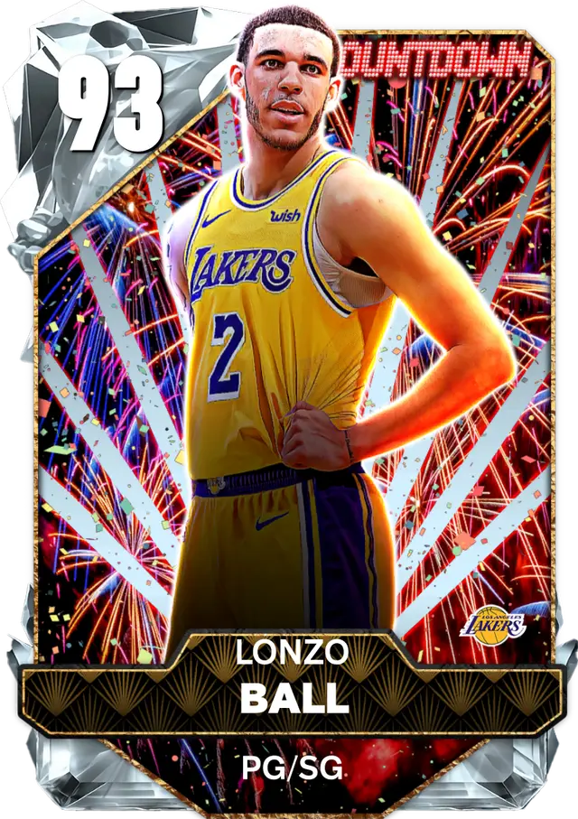 (DIAMOND) Lonzo Ball (93 OVR)