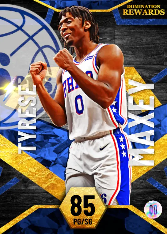 (EMERALD) Tyrese Maxey (80 OVR)
