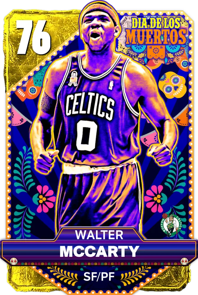 (GOLD) Walter McCarty (76 OVR)