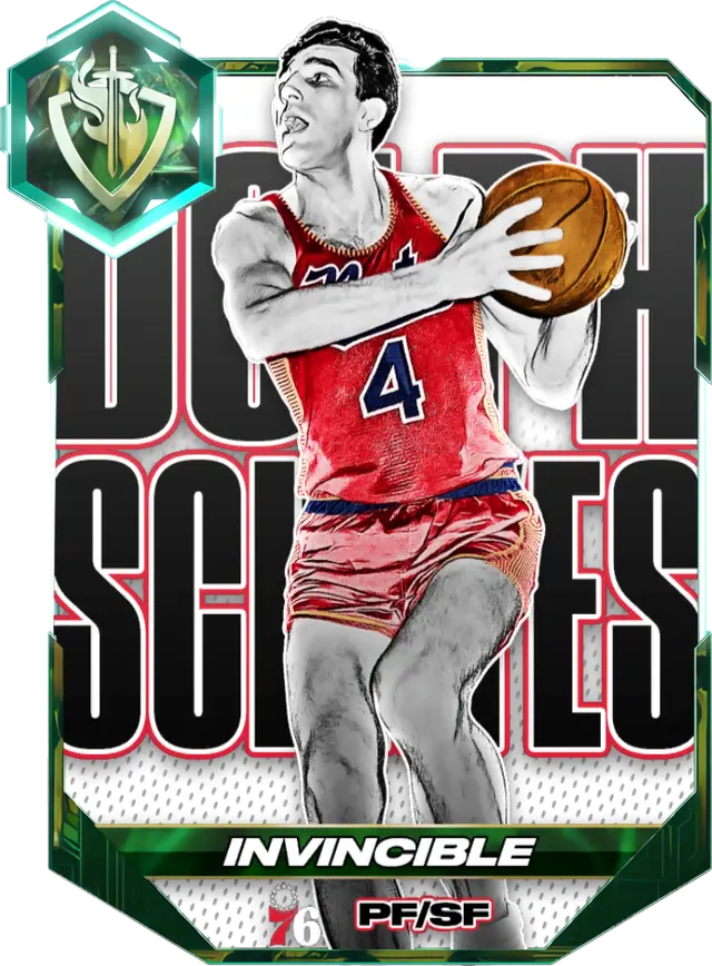 (INVINCIBLE) Dolph Schayes (99 OVR)