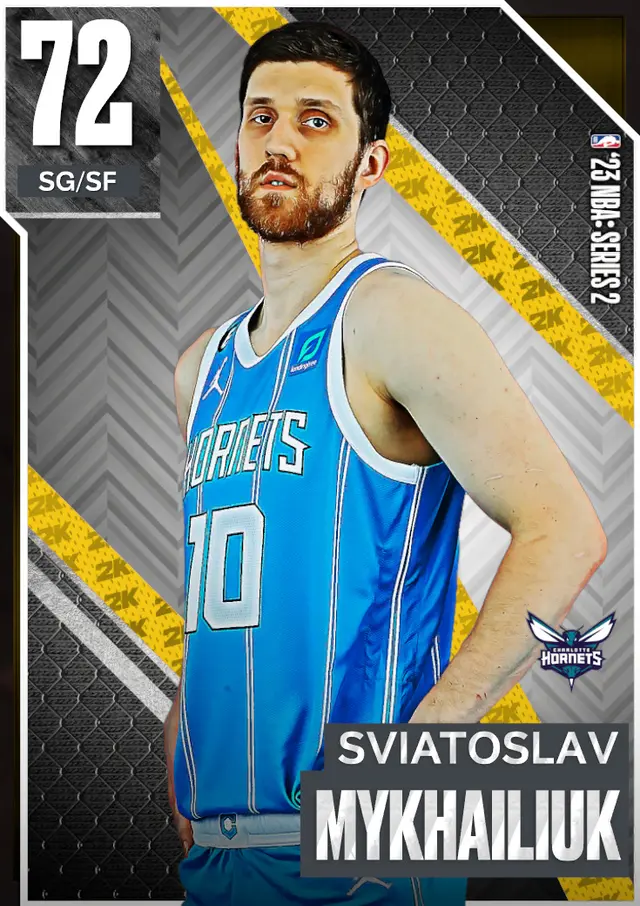(GOLD) Sviatoslav Mykhailiuk (72 OVR)