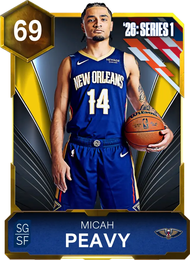 69 Micah Peavy | New Orleans Pelicans