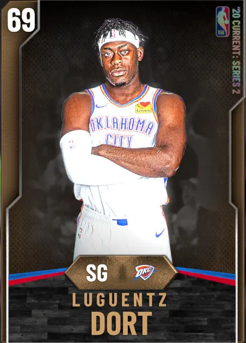 (BRONZE) Luguentz Dort (69 OVR)