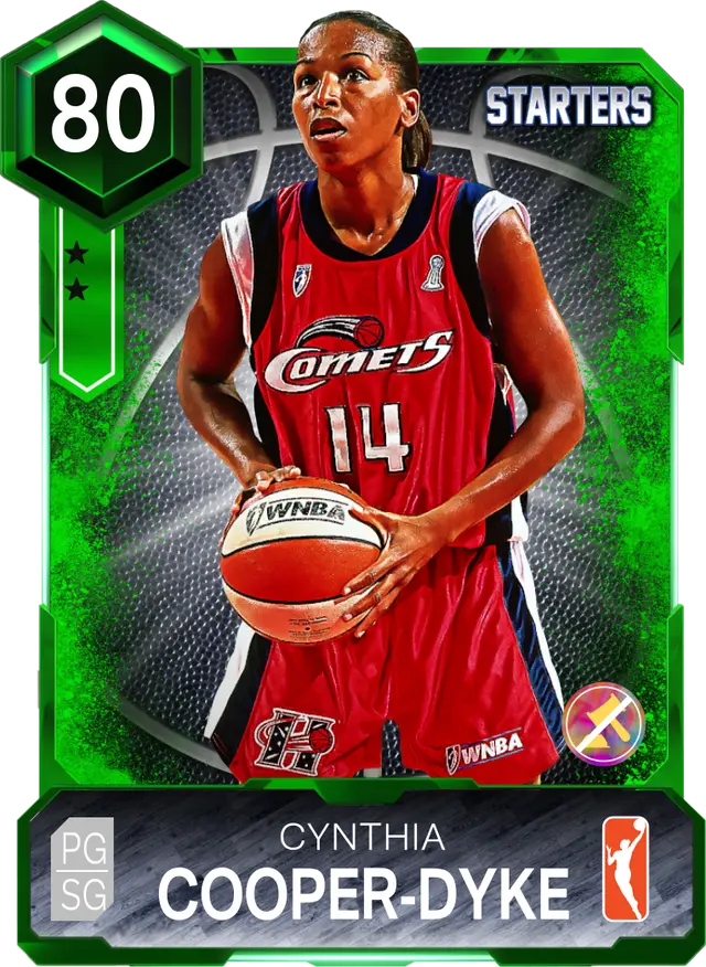 (EMERALD) Cynthia Cooper-Dyke (80 OVR)