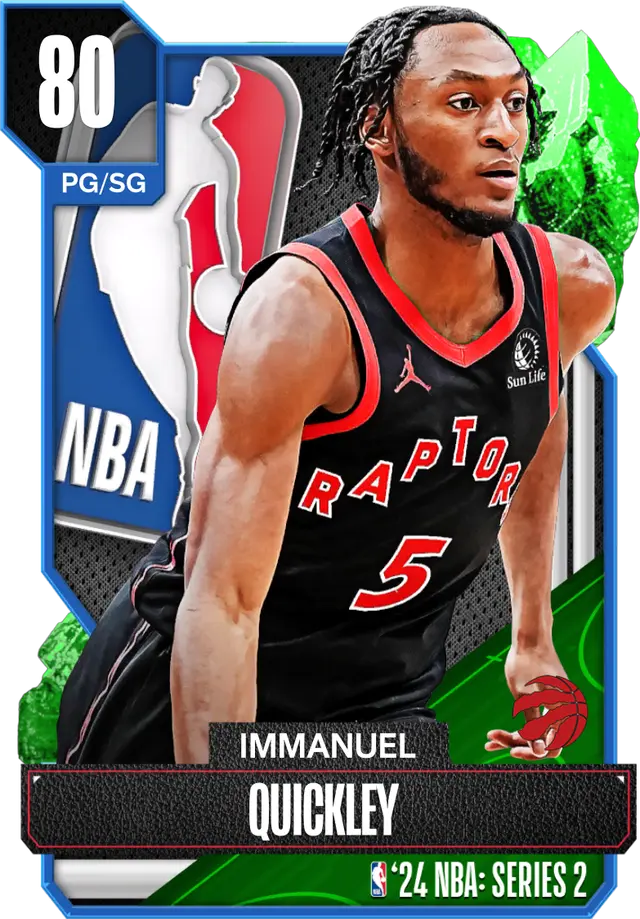 (EMERALD) Immanuel Quickley (80 OVR)