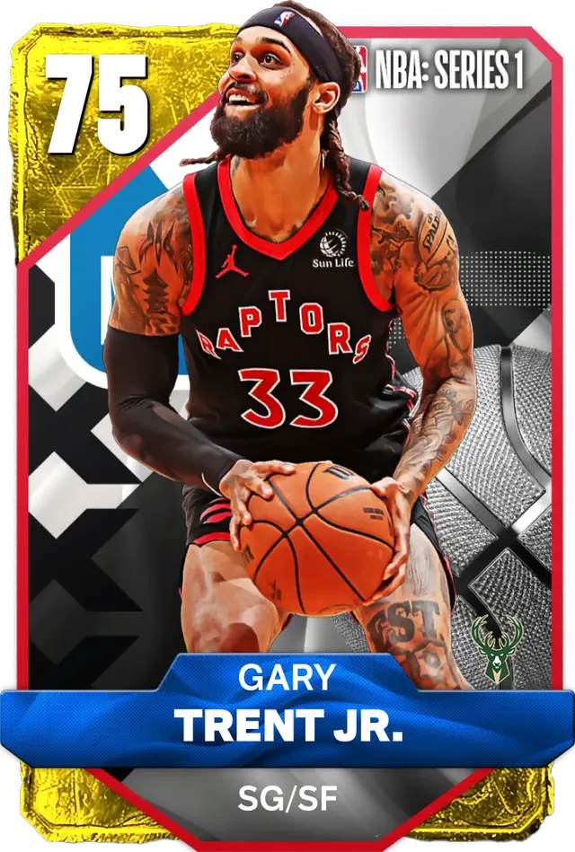 (GOLD) Gary Trent Jr. (75 OVR)