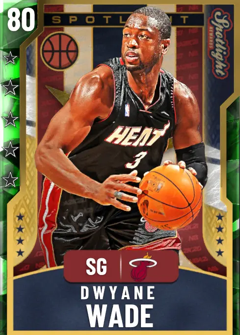 (EMERALD) Dwyane Wade (80 OVR)