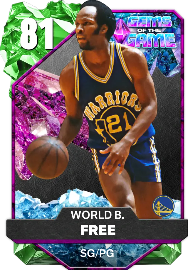 (EMERALD) World B. Free (81 OVR)
