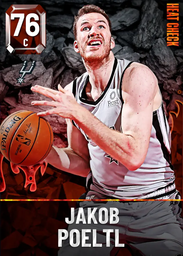 (GOLD) Jakob Poeltl (76 OVR)