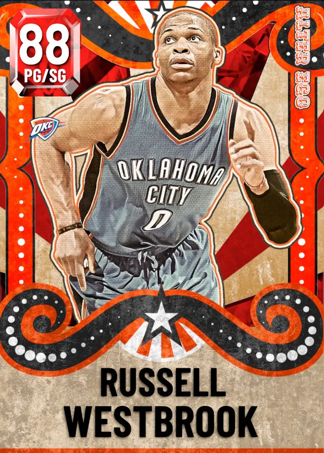 (RUBY) Russell Westbrook (88 OVR)