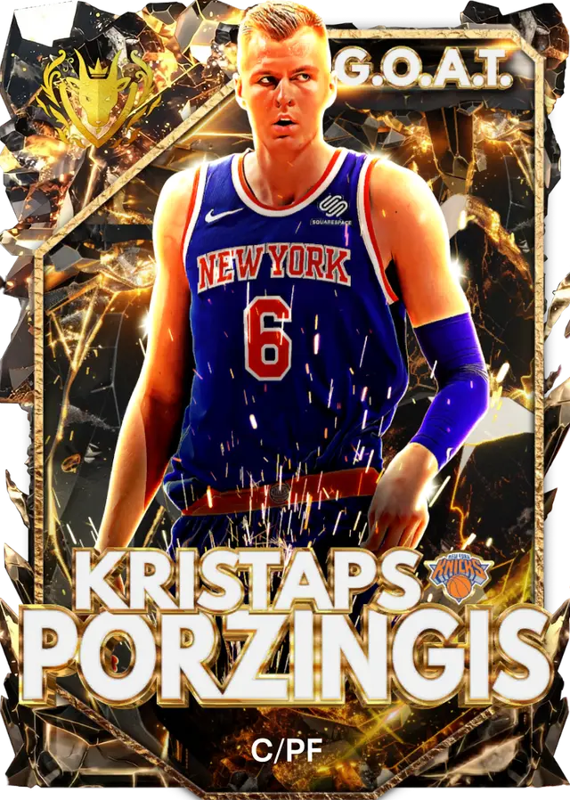 (GOAT) Kristaps Porzingis (99 OVR)