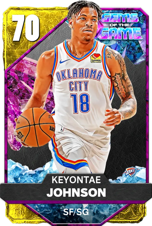 (GOLD) Keyontae Johnson (70 OVR)